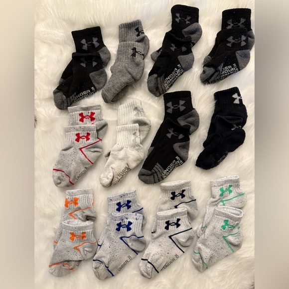 Boys Under Armour Socks - Set of 14 Pairs - Picture 1 of 7